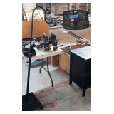 Adjustable stand, could be for a tablet or music