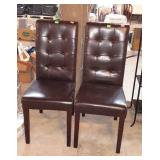 Pair of side chairs