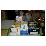 Electronic group lot: coin sorter, phone,