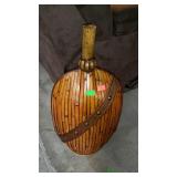 Decorative wooden vase 26in tall