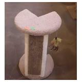 Smaller cat scratching post, measures 22 inches