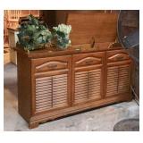 Philco systems iv record player cabinet 57x16x31