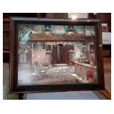 Wall art artist signed 47x37