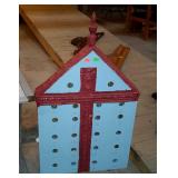 Decorative birdhouse church style design 26x44