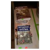 Civil War Books, hardback - "Battlefields of the