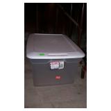 Tote with lid - Sterilite 58 Qt.