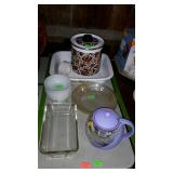 Kitchenware - Fireking bowls, Corning Ware baking