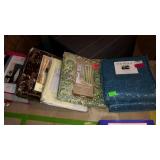 Group - Curtains, shower curtains, and pillow