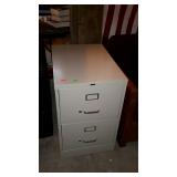 Two drawer file cabinet 18x25x28