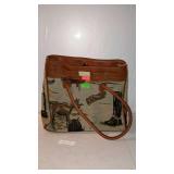 Equestrian theme ladies purse by Braciano