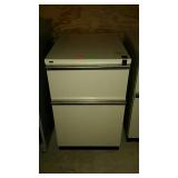 Hon file and storage cabinet on wheels. One
