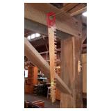 Wooden decor saw blade