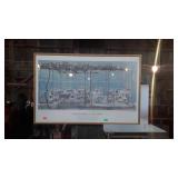 Framed print of 438 avenue New York spring of