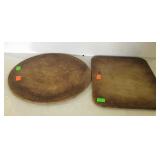 Two pampered chef cooking stones