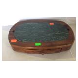 Cheese cutting board with utensils looks like