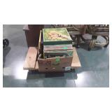 Large box of records