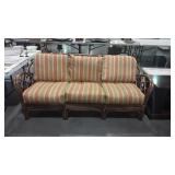 Sun room style sofa, measures 79 inches long