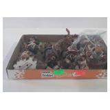 Box flat of boyds bears and friends figures