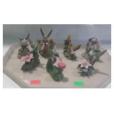 Hummingbird figurines, Bronson Collection 1996 -