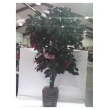 Small artificial plant, measures 46 inches tall