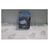 Lenox stemware / break-resistant glass drink ware