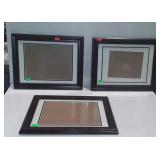 Three photo frames - 15 x 19