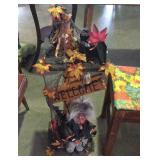 Halloween decor welcome sign 33in tall
