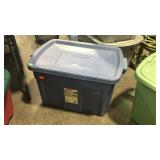 Tote with lid 25gal