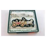 The White House Christmas ornament 2001