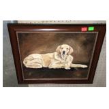 Beloved dog picture on canvas by Carol Moore