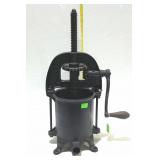 Enterprise  Mfg., Co. cast sausage press,