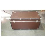 Home decor storage trunk - flat top no till - 31 x