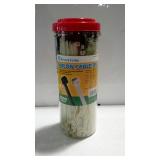 Tub of cable ties. Appear to be unused, so about