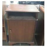 Single door storage cabinet, measures 20 inches