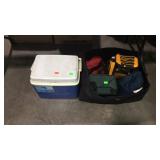 Rubbermaid cooler and bad with soft lunchboxes