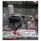 Skid lot, includes board games, kitchenware