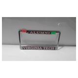 Alumni Virginia Tech license plate cover