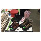 Group of shoes different sizes