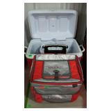 Cooler Lot, cool X soft pack cooler, plus red