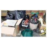 Group lot - VHS recorders, Craftsman shop vac,