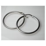 Sterling Silver Hoop Earrings