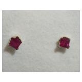 14KT Yellow Gold Ruby( 0.37ct)