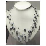 Sterling Silver Fresh Water Peacock Pearl New