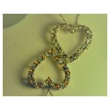 Sterling Silver Peridot, Citrine or White Topaz