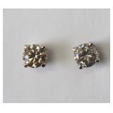 14KT White Gold 0.18ct Natural Diamond Round