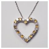 Sterling Silver Natural Citrine (November