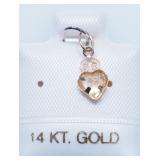 14KT Yellow Gold Citrine (November Birthstone)