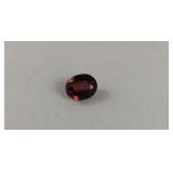 Approx .5 CT Oval Cut Garnet Loose Stone
