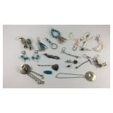 Mixed-Match Lot of Native American Style Sterling