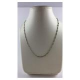 Sterling Silver Thin Figaro Chain 2.3 Grams